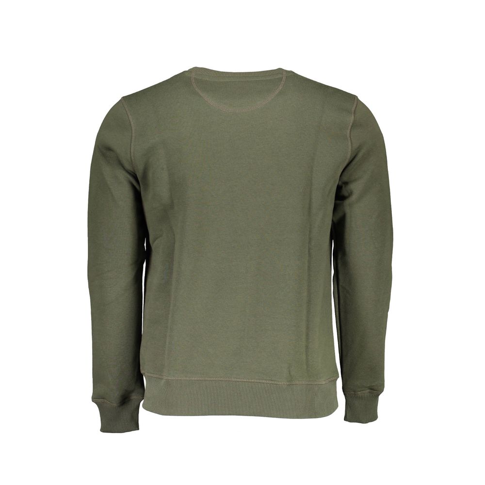 Sweatshirt by North Sails for men in cotton polyester green, signature & print features an enviable silhouette, showcasing a premium and refined for a truly enviable finish.