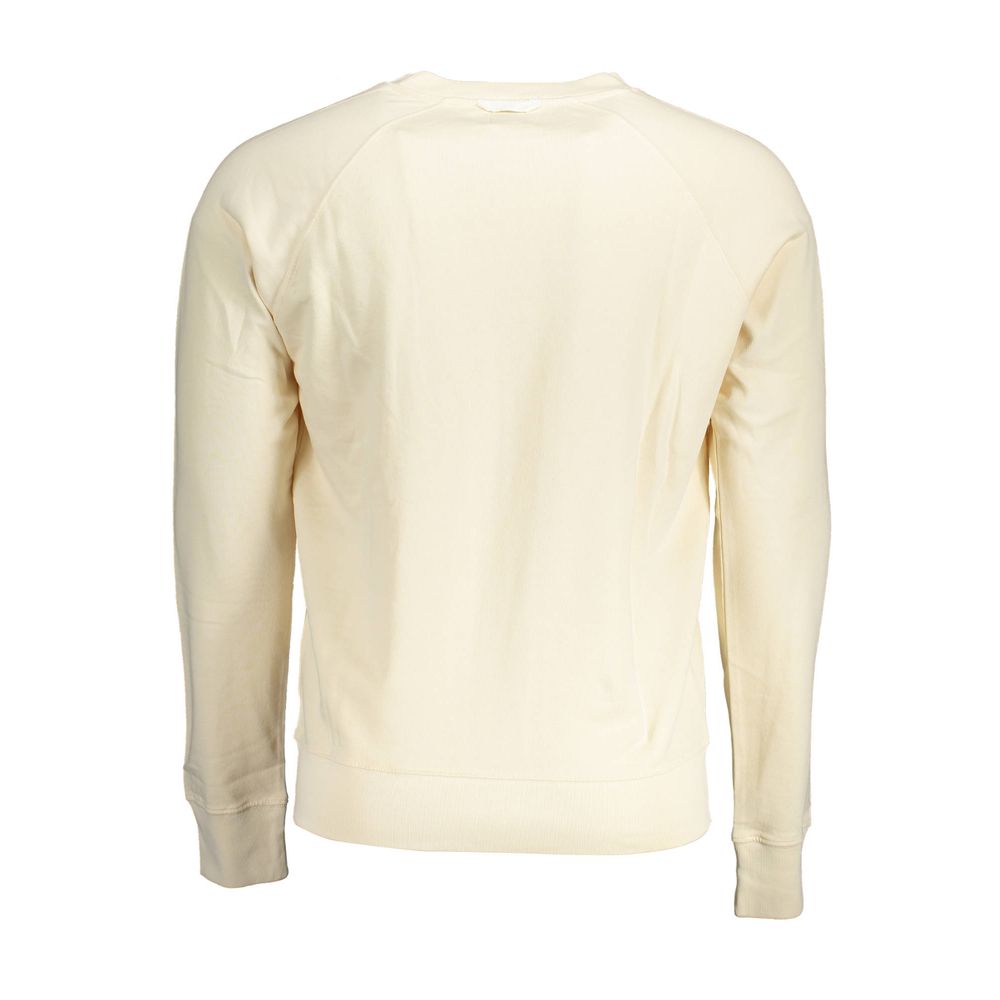 Sweatshirt by Gant for men in cotton beige features a unrivaled silhouette with a refined and unrivaled detailing for a sophisticated look.