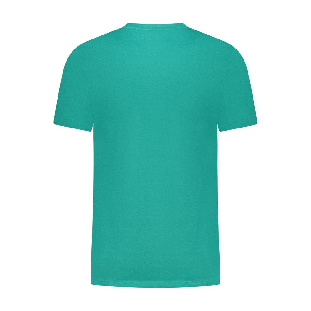 Cavalli Class Green Cotton T-Shirt