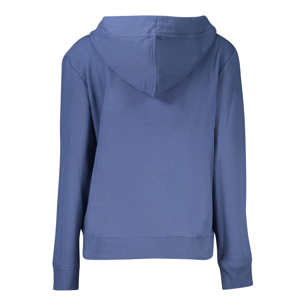 Hooded Sweatshirt Hoodie by North Sails for women in cotton blue & print showcases a city-ready silhouette, artfully detailed with a signature hooded neckline and for a city-ready finish.