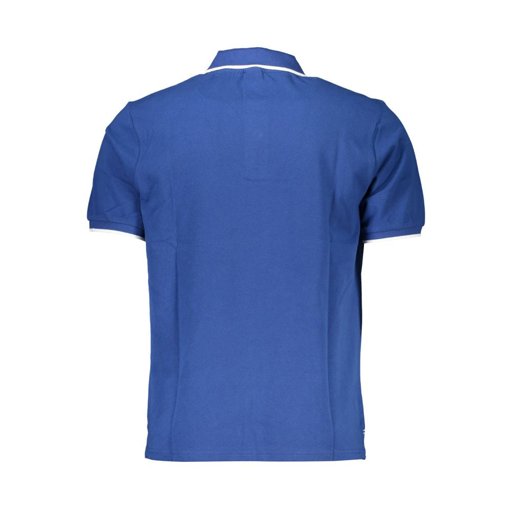 Polo Shirt by North Sails for men in cotton blue & print presents a crisp silhouette, artfully detailed with a crisp and crisp .