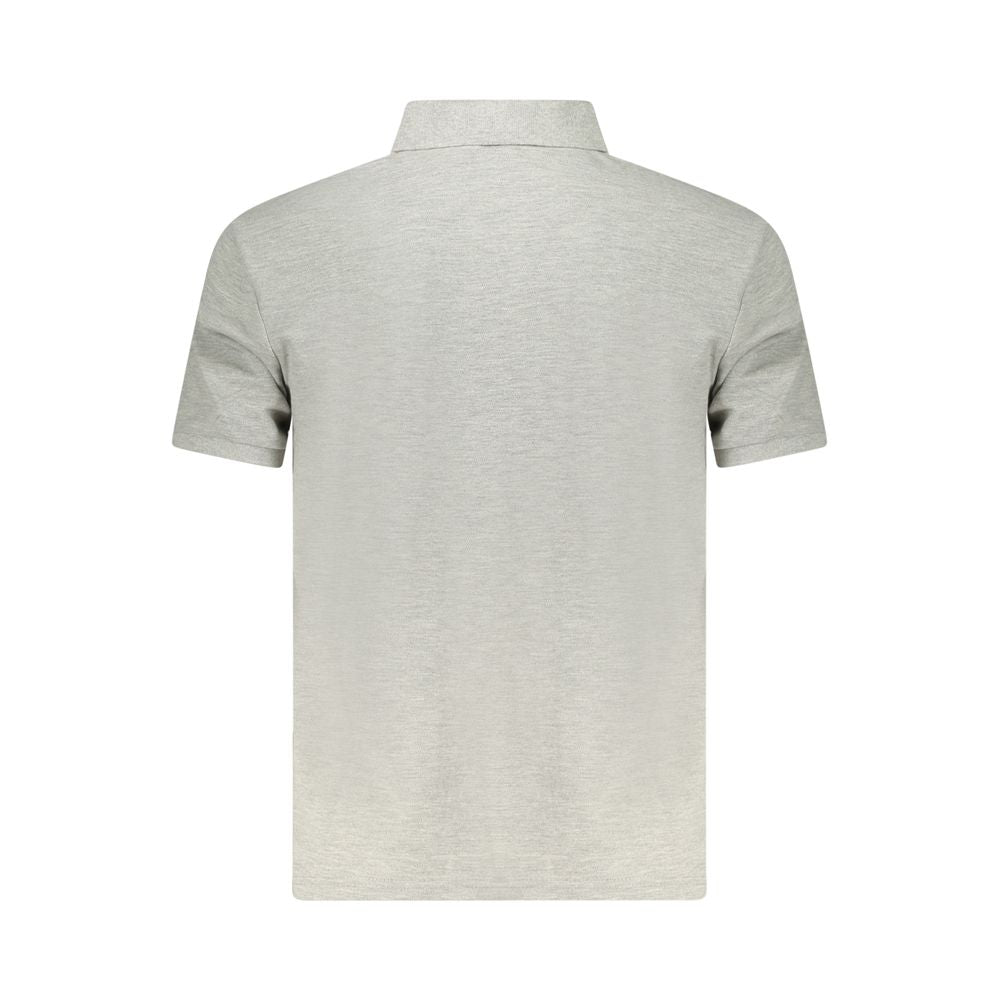 Polo Shirt by North Sails for men in cotton polyester gray & print showcases a enviable silhouette, featuring a refined and for a enviable finish.