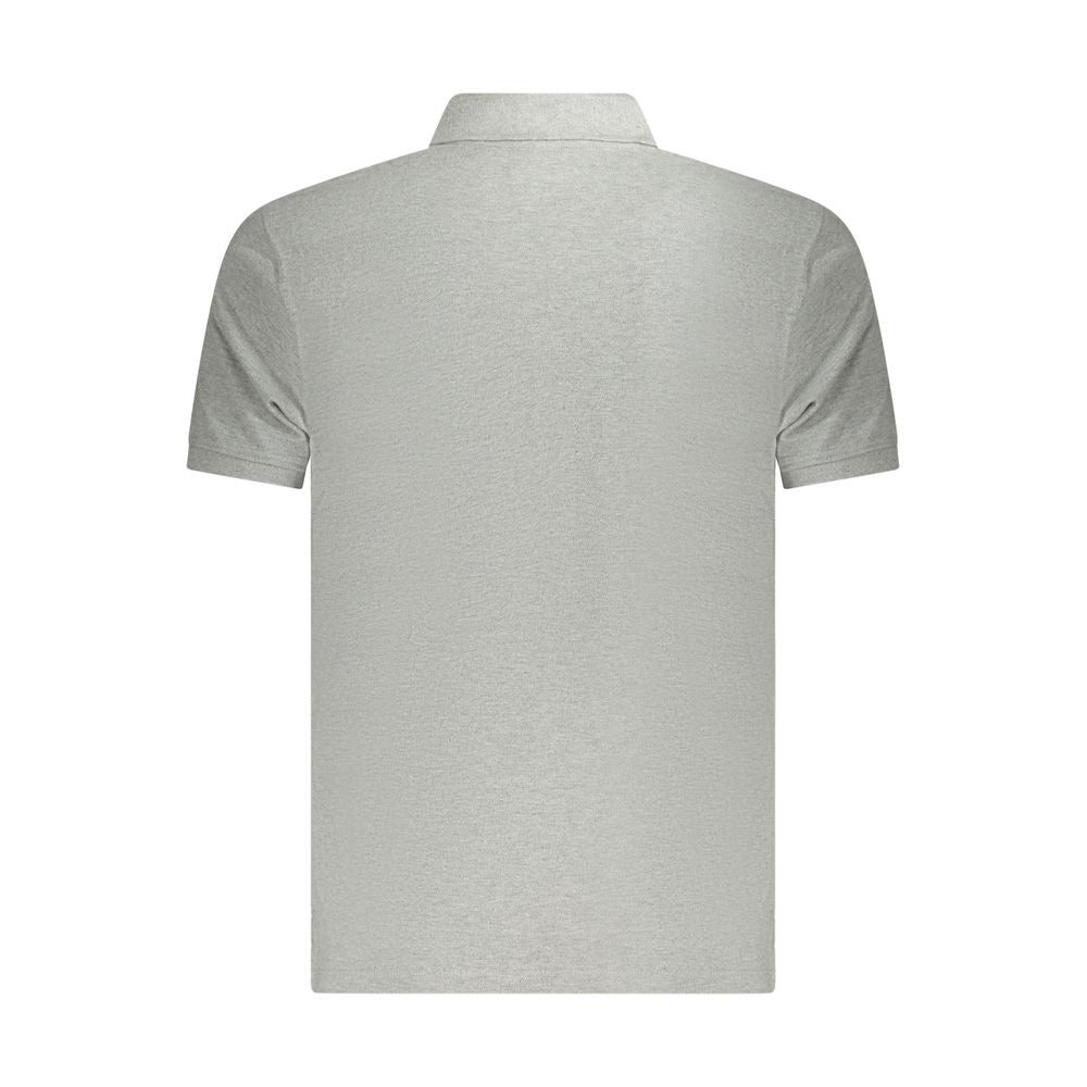 Polo Shirt by Timberland for men in cotton gray presents a crisp silhouette, artfully detailed with a crisp and crisp .