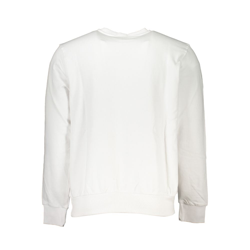 Sweatshirt by North Sails for men in cotton white & print features an enviable silhouette, showcasing a premium and refined for a truly enviable finish.