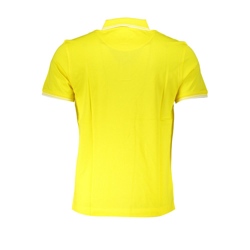 Polo Shirt by Harmont & Blaine for men in cotton yellow & signature showcases a enviable silhouette, featuring a refined and for a enviable finish.