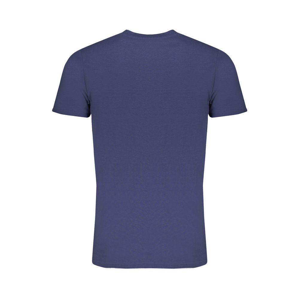 Norway 1963 Men's Short-Sleeve Crew Neck Cotton T-Shirt - Blue