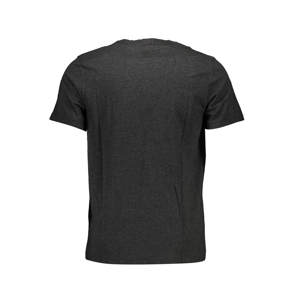 Levi's Men's Short-Sleeve Crew Neck Cotton Canvas T-Shirt - Brown Gray