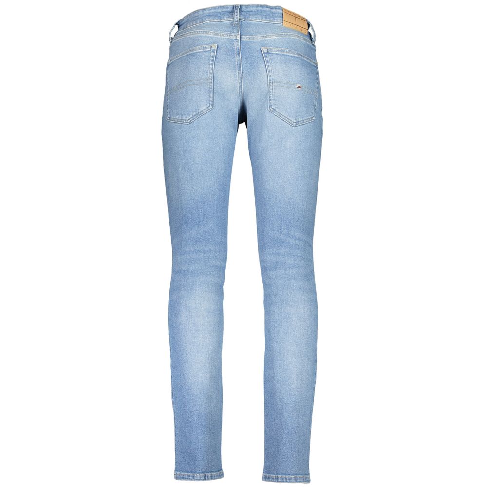 Tommy Hilfiger Men's Slim Stretch Organic Cotton Denim Jeans - Light Blue