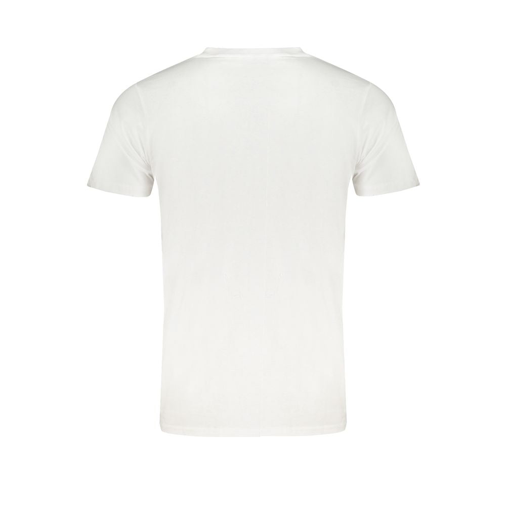 T-Shirt by Norway 1963 for men in cotton white & print features a plush silhouette, showcasing a sophisticated and for a truly plush finish.
