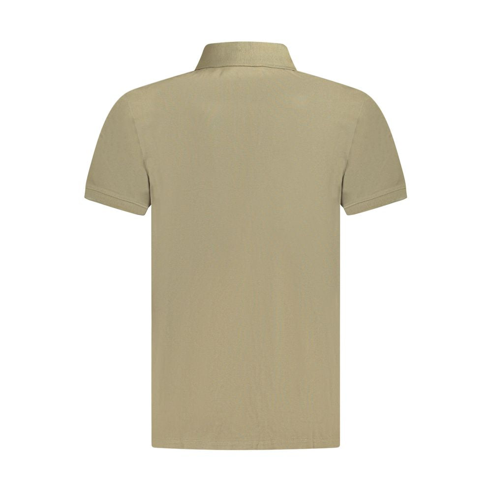 Polo Shirt by Timberland for men in cotton brown showcases a sharp silhouette, detailed with a refined and sharp for a sophisticated finish.