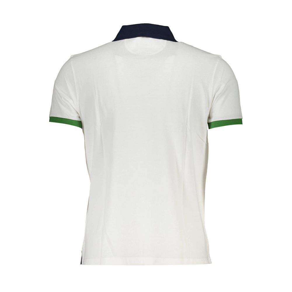 La Martina Men's Regular-Fit Cotton Polo Shirt - White