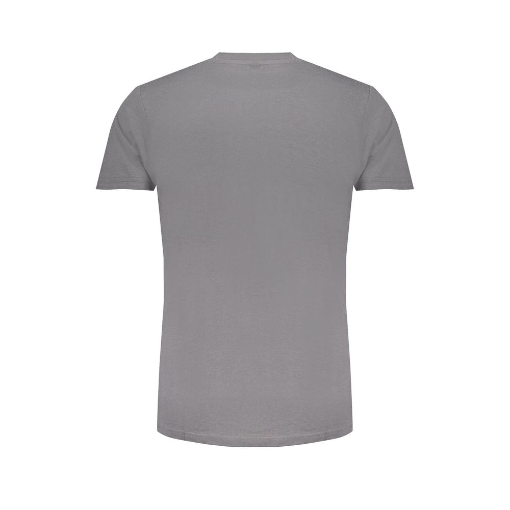 T-Shirt by Norway 1963 for men in cotton brown & gray showcases a chic silhouette, artfully detailed with a chic and for a chic finish.