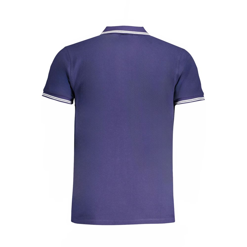 This Polo Shirt by Cavalli Class for men in cotton blue & signature presents a flawless silhouette, showcasing flawless detailing and a refined for a truly flawless aesthetic.