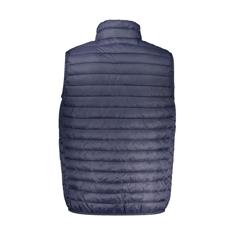 Jacket by North Sails for men in polyamide blue showcases a enveloping silhouette, artfully detailed with a enveloping and premium pockets for a truly enveloping finish.