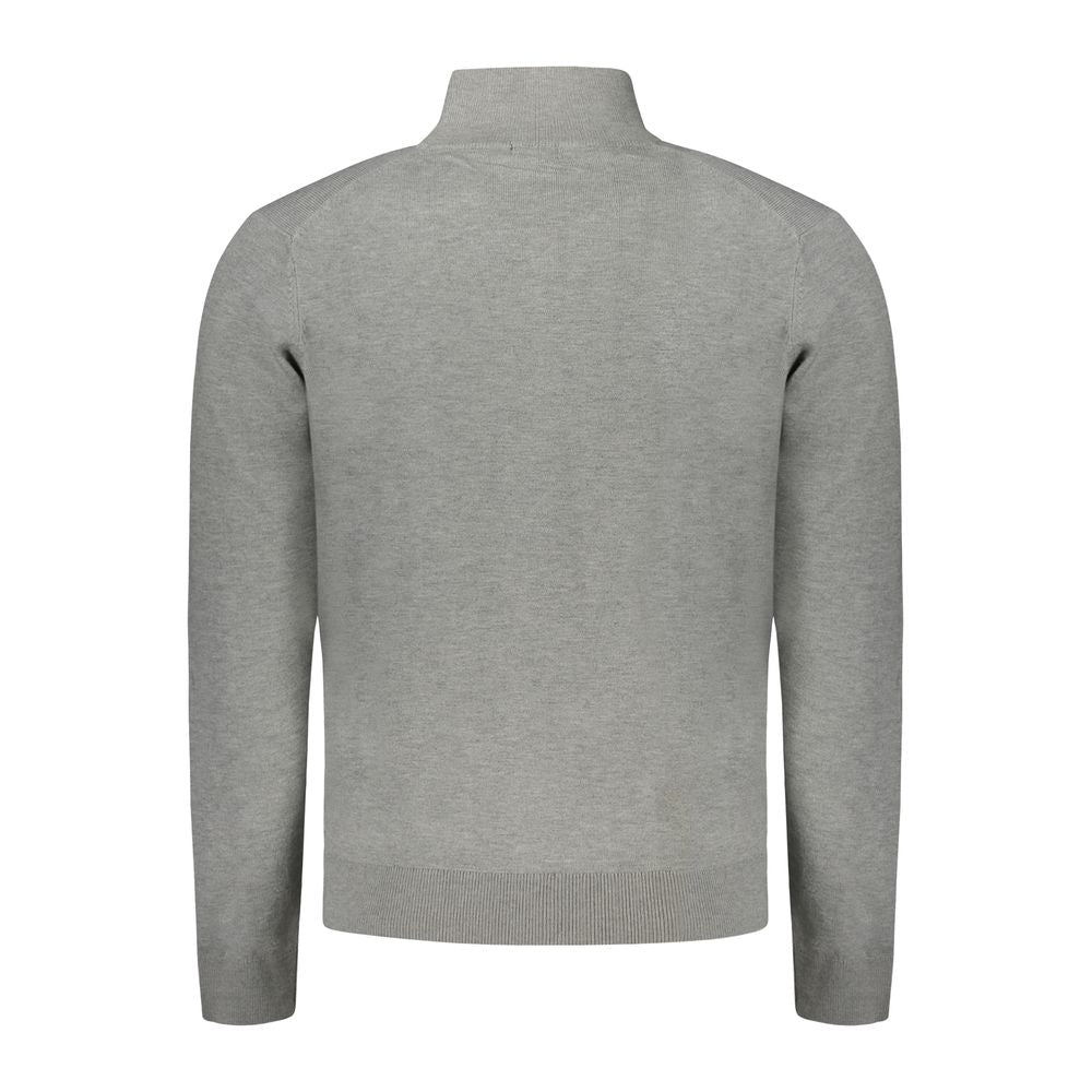 Norway 1963 Men's Viscose Polyester & Polyamide Cardigan - Brown Gray