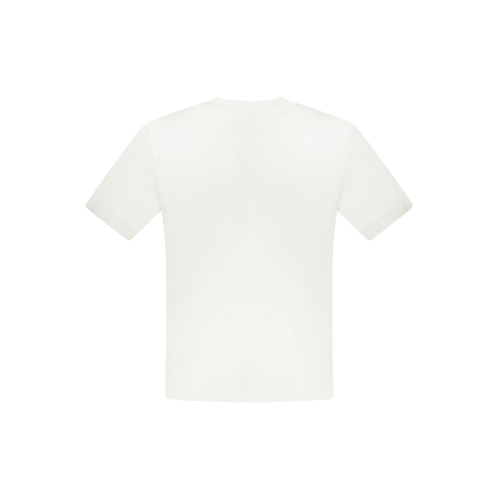 T-Shirt by North Sails for men in cotton white & print showcases a fashionable silhouette, elegantly detailed with a fashionable and for a sophisticated, high-fashion look.
