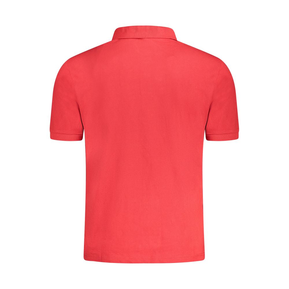 Polo Shirt by North Sails for men in cotton red & print features a eye catching silhouette, showcasing a refined and for a eye catching finish.