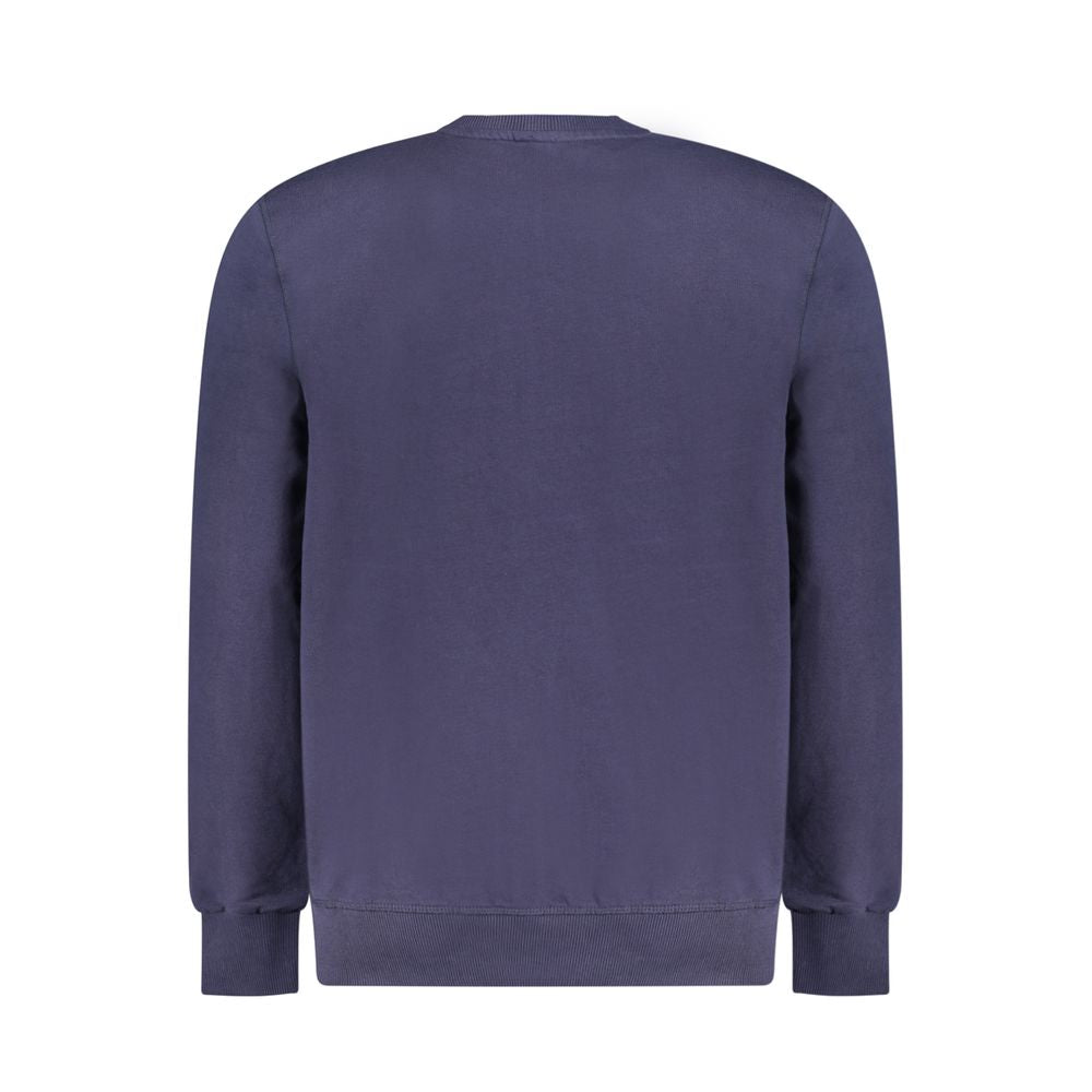 Sweatshirt by North Sails for men in cotton blue features an provocated silhouette, detailed with a provocated and a refined for a sophisticated aesthetic.