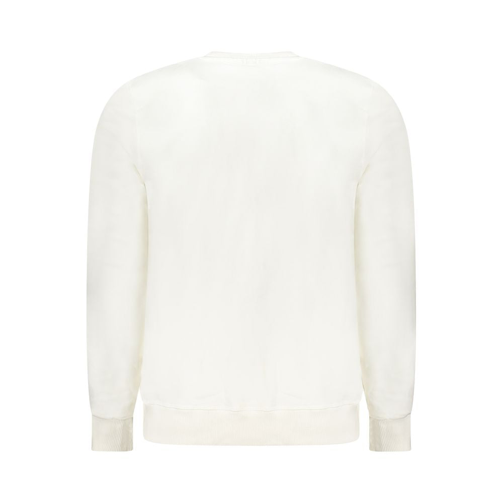 Sweatshirt by North Sails for men in cotton white features an magnificent silhouette, showcasing a sophisticated crew neckline and detail for a truly magnificent finish.