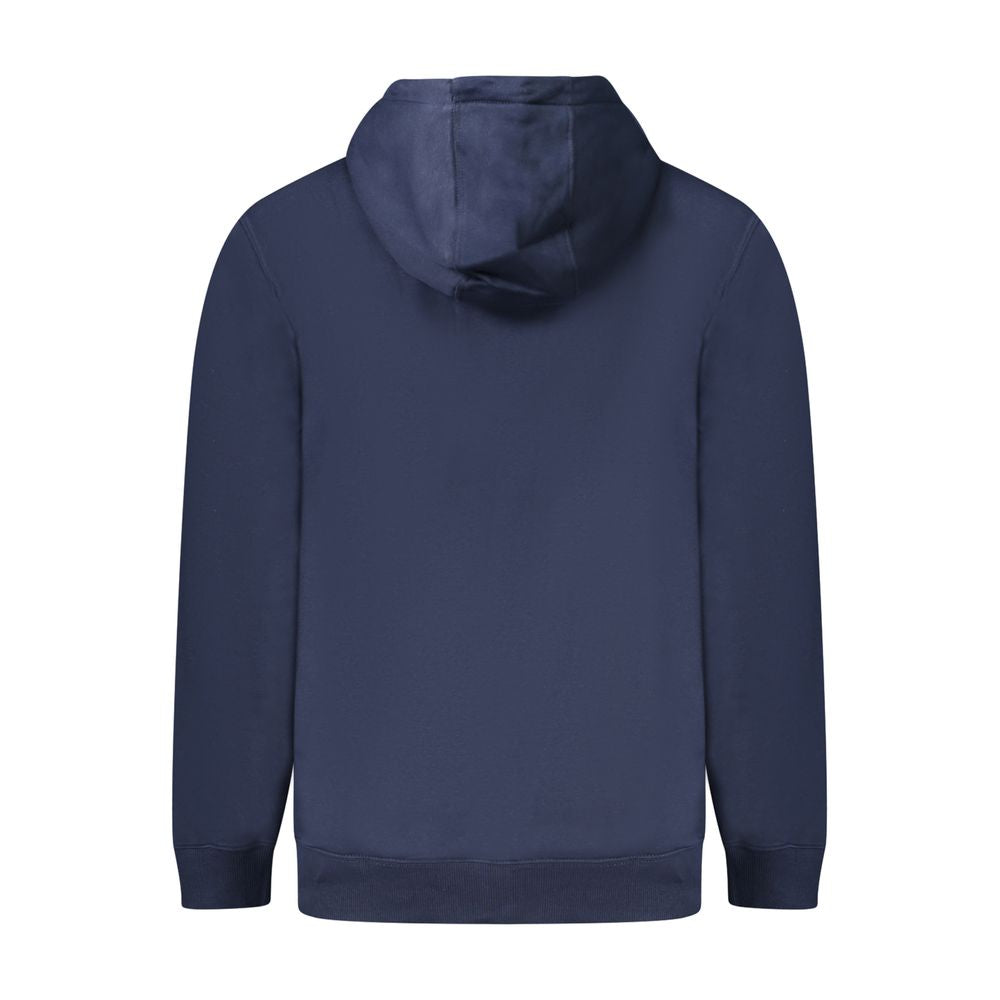 Tommy Hilfiger Men's Cotton Polyester Hooded Sweatshirt Hoodie - Blue Signature