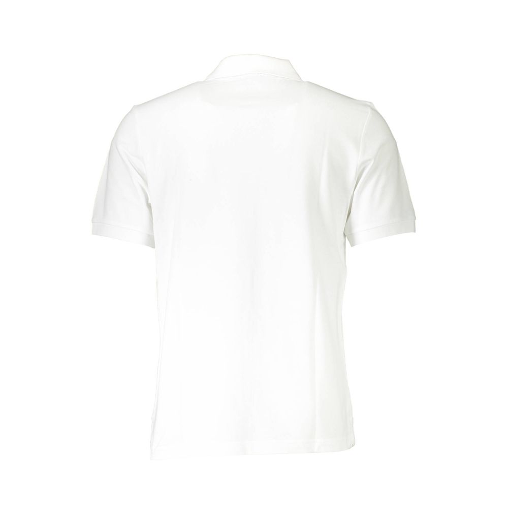 Polo Shirt by North Sails for men in cotton canvas white presents a crisp silhouette, artfully detailed with a crisp and crisp .