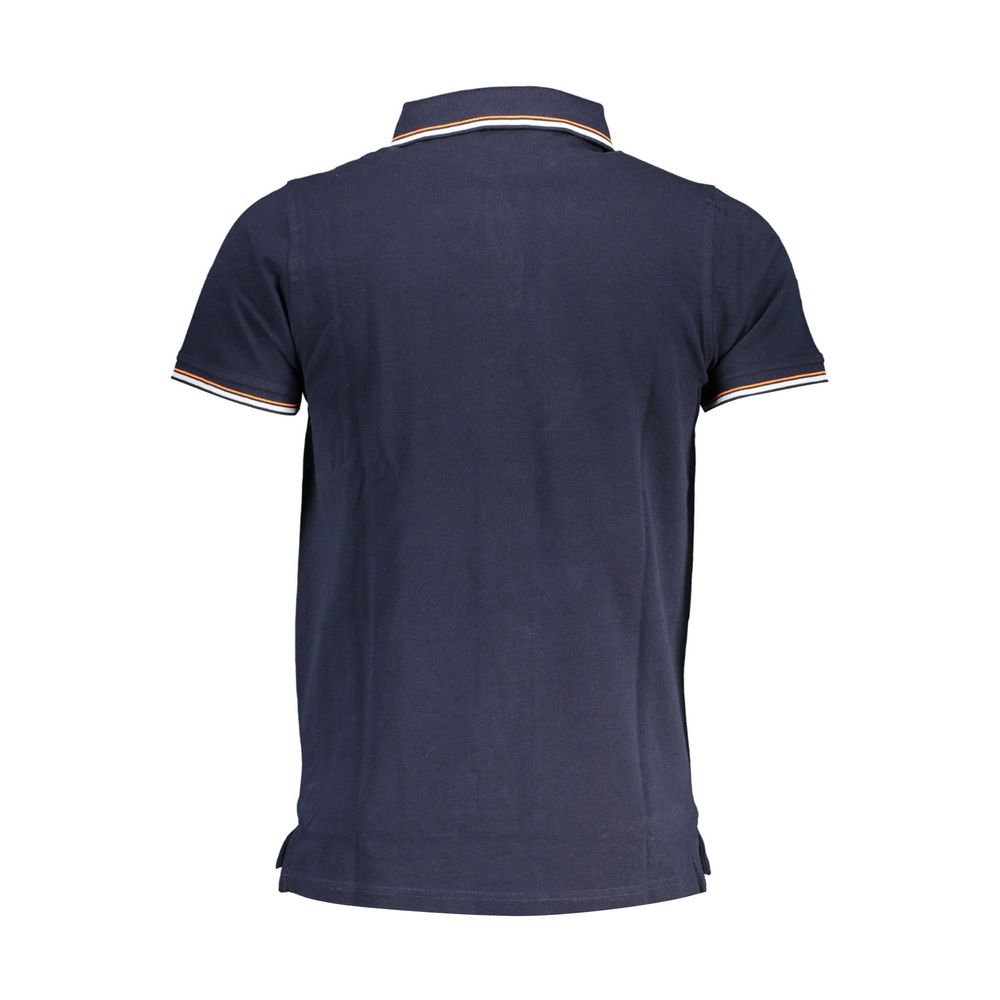 Norway 1963 Men's Short-Sleeve Cotton Polo Shirt - Blue