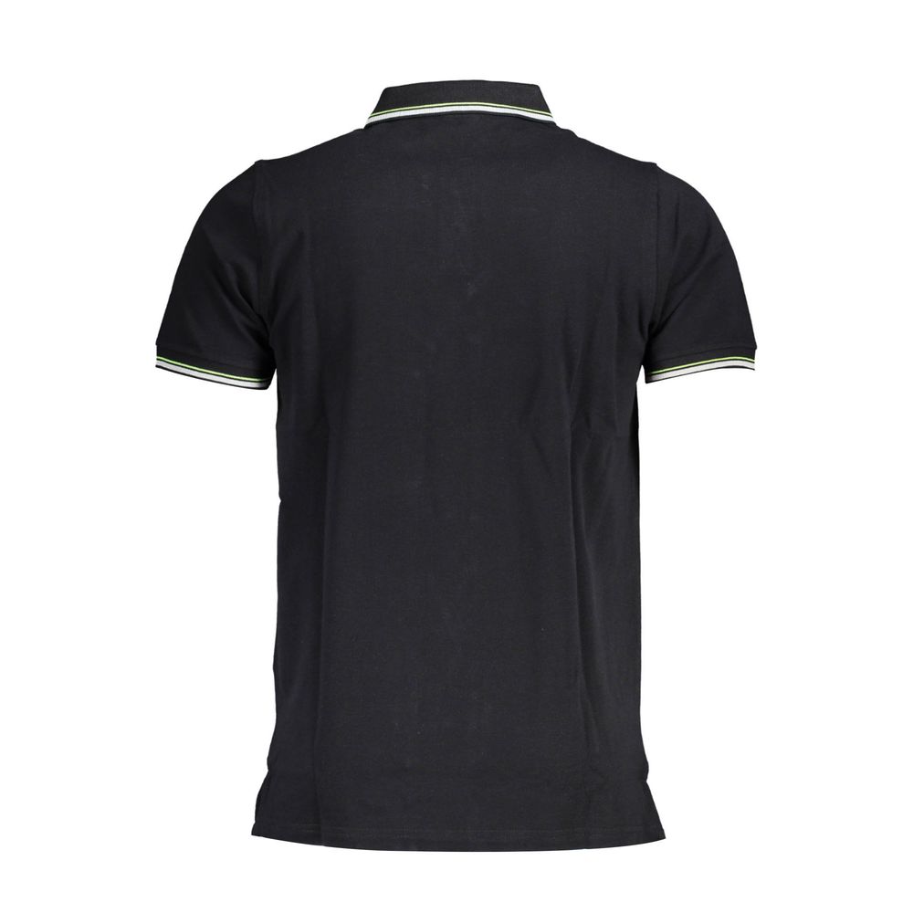 Norway 1963 Men's Short-Sleeve Cotton Polo Shirt - Black Signature