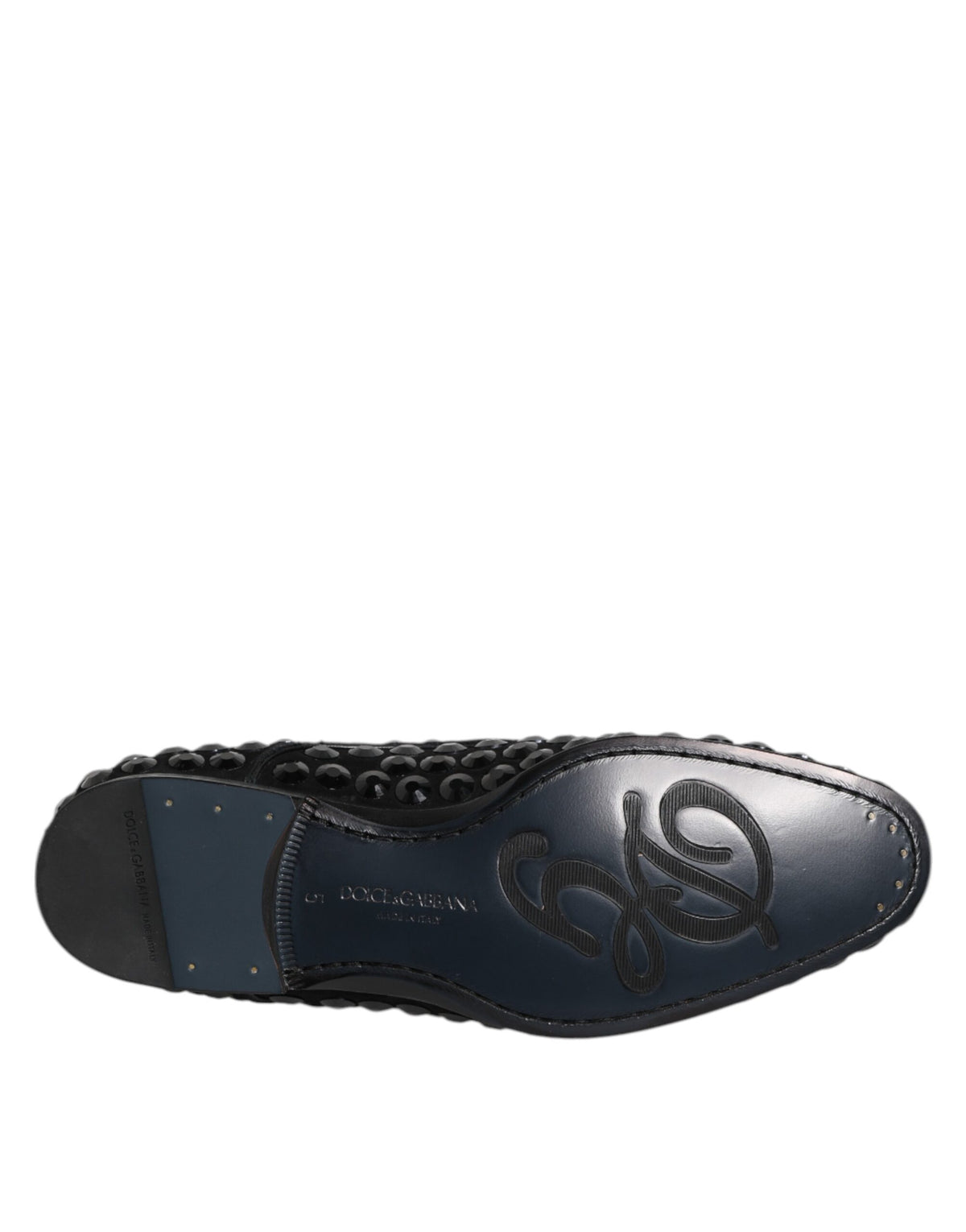 Dolce & Gabbana Men's Suede Goat Leather Derby Lace-Up Shoes - Black
