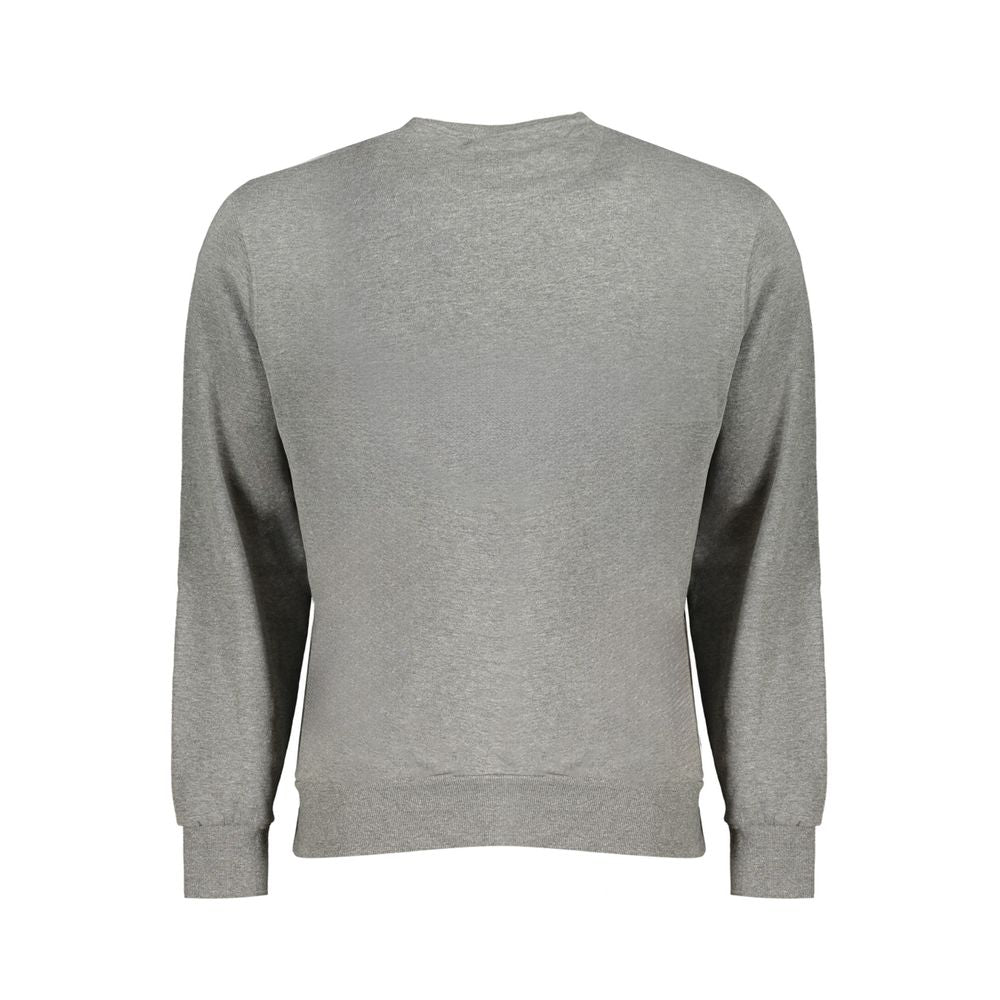 Sweatshirt by North Sails for men in cotton brown, gray & print showcases a slouchy chic silhouette, artfully detailed with a slouchy chic crew neckline and for a slouchy chic finish.