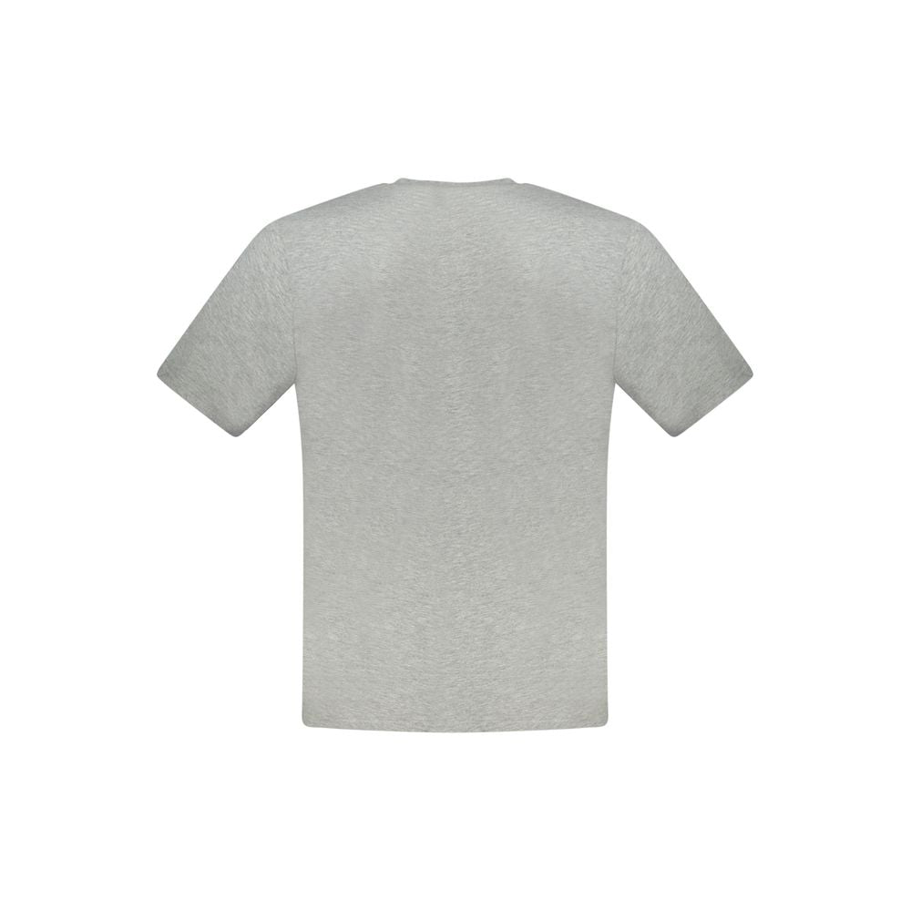 T-Shirt by North Sails for men in cotton brown & gray showcases a unassuming silhouette, artfully detailed with a refined and unassuming for a sophisticated, contemporary look.