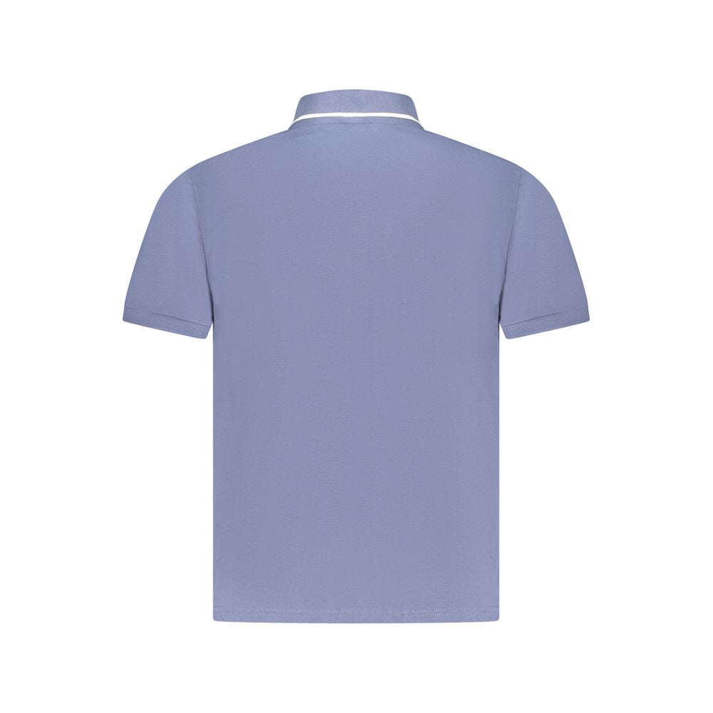 This Polo Shirt by North Sails for men in cotton blue & signature presents a flawless silhouette, showcasing flawless detailing and a refined for a truly flawless aesthetic.