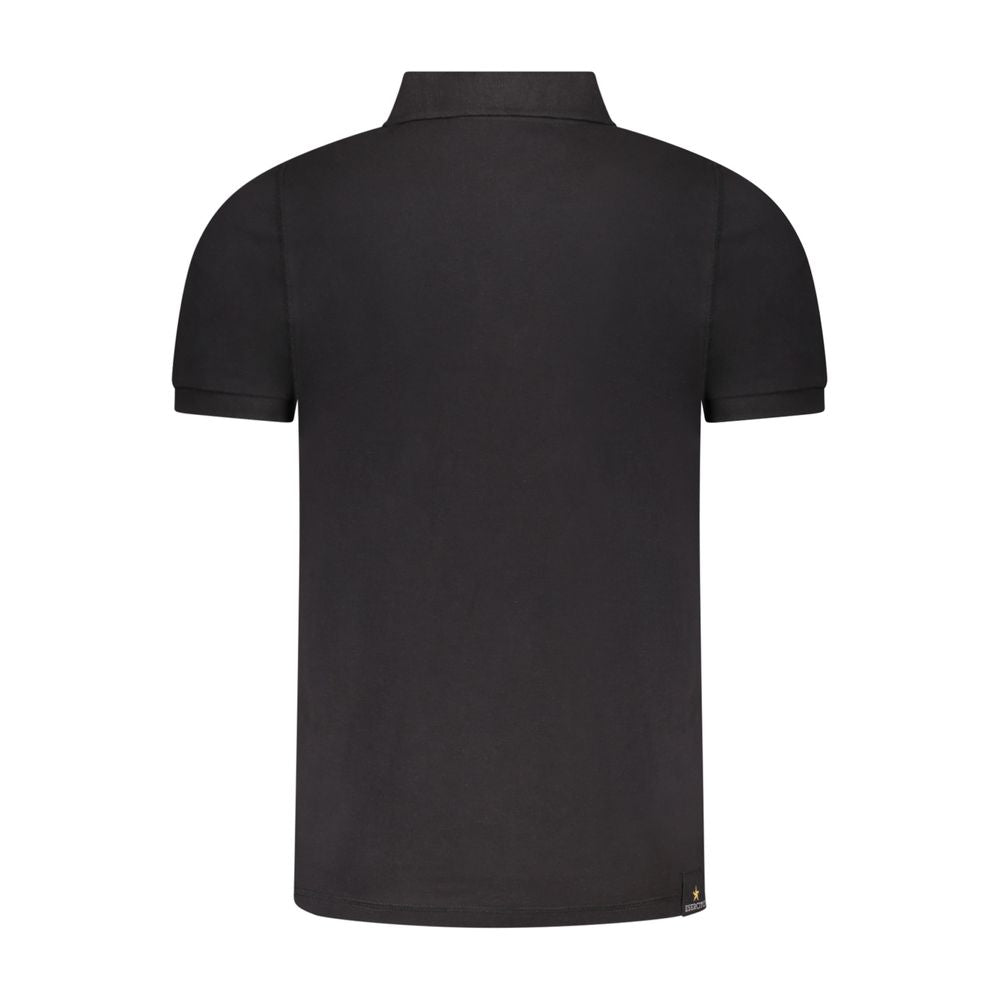 Polo Shirt by Accademia Militare for men in cotton black & print features a eye catching silhouette, showcasing a refined and for a eye catching finish.