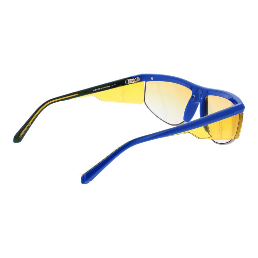 Guess Sport Gradient Light-Tint Plastic Sunglasses - Blue