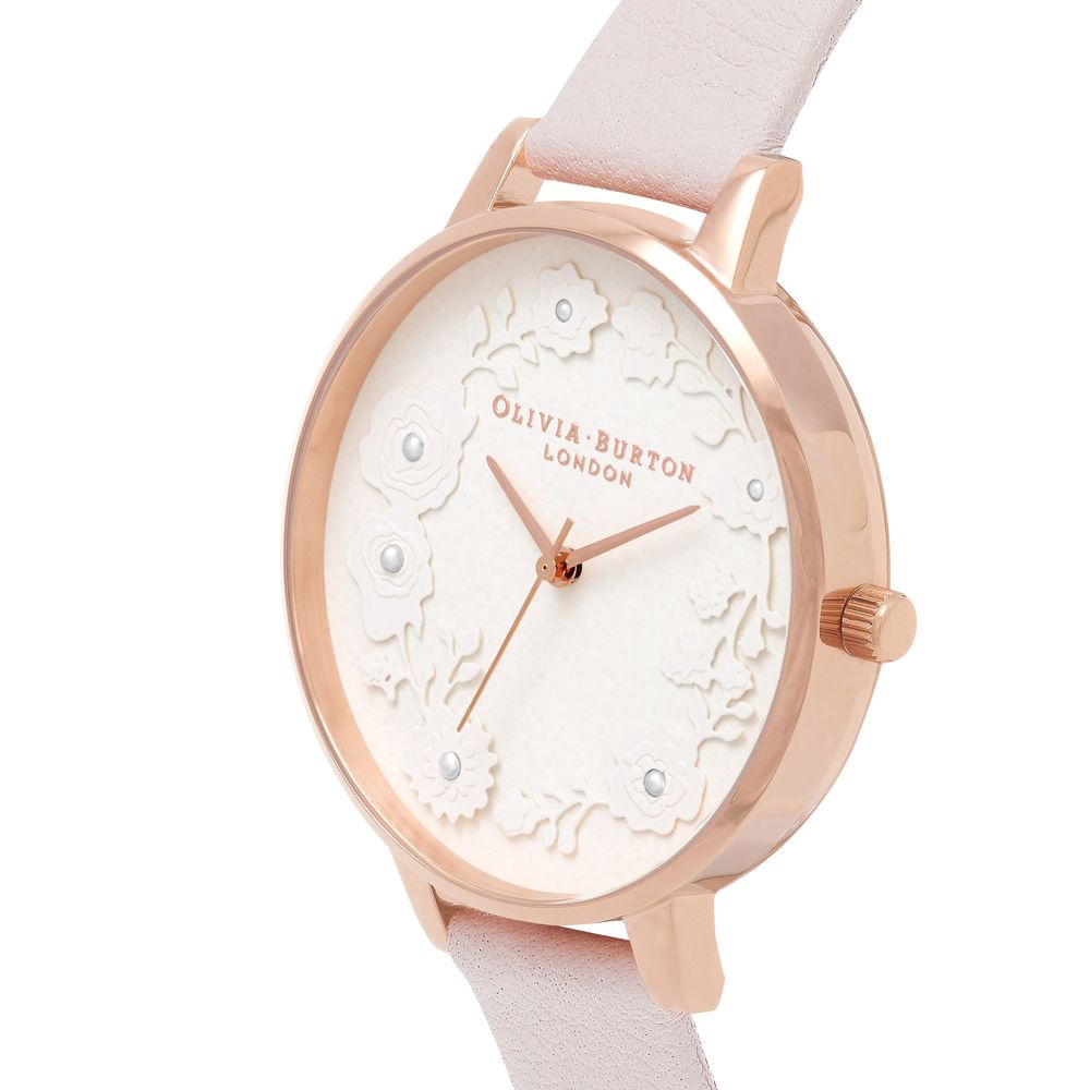 Olivia Burton OB16AR01 Gold & Pink Women's Watch