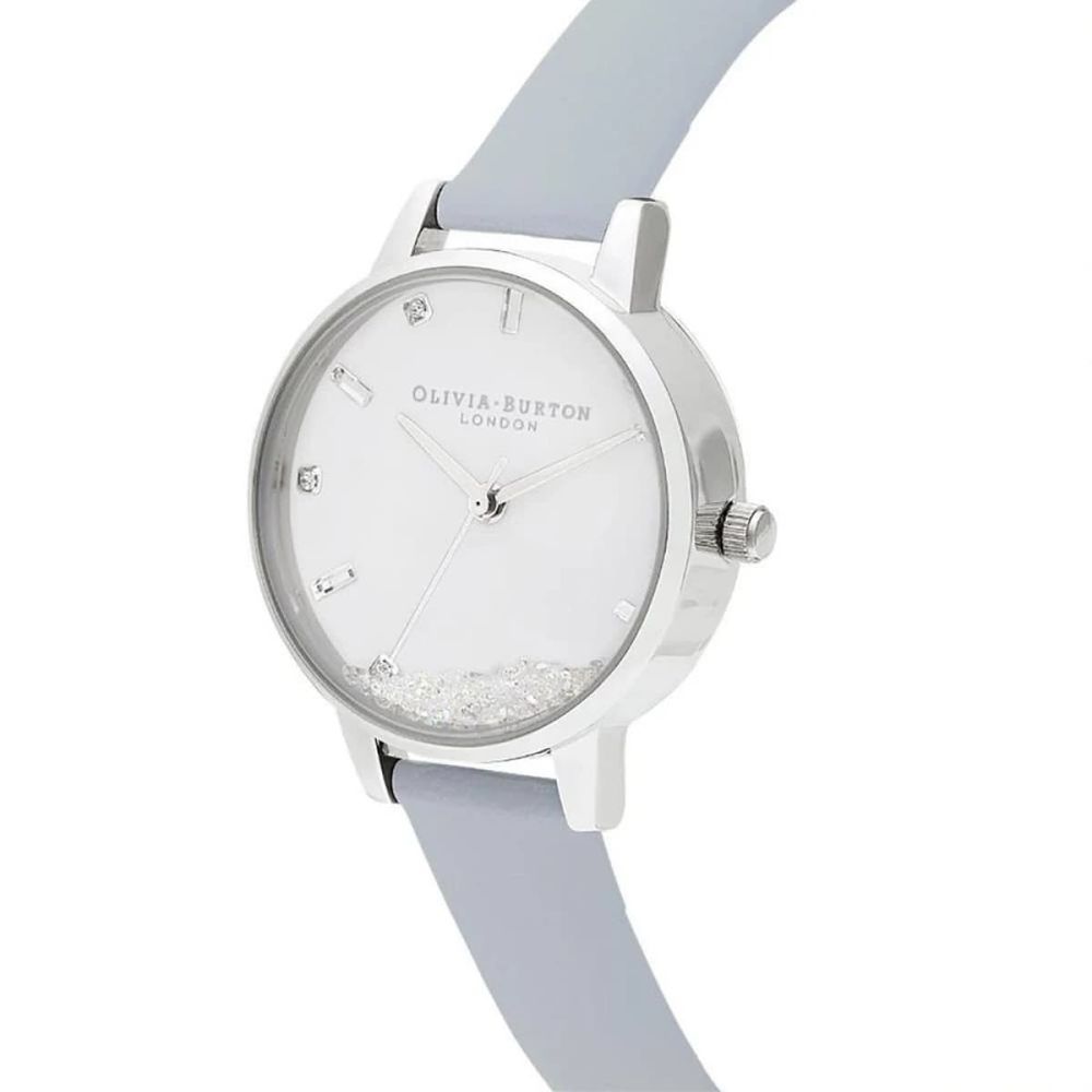 Olivia Burton OB16SG07 Silver & Blue Women's Watch