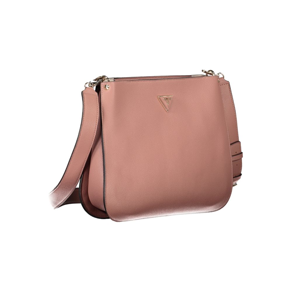 Guess Jeans Meridian Polyethylene Handbag - Pink
