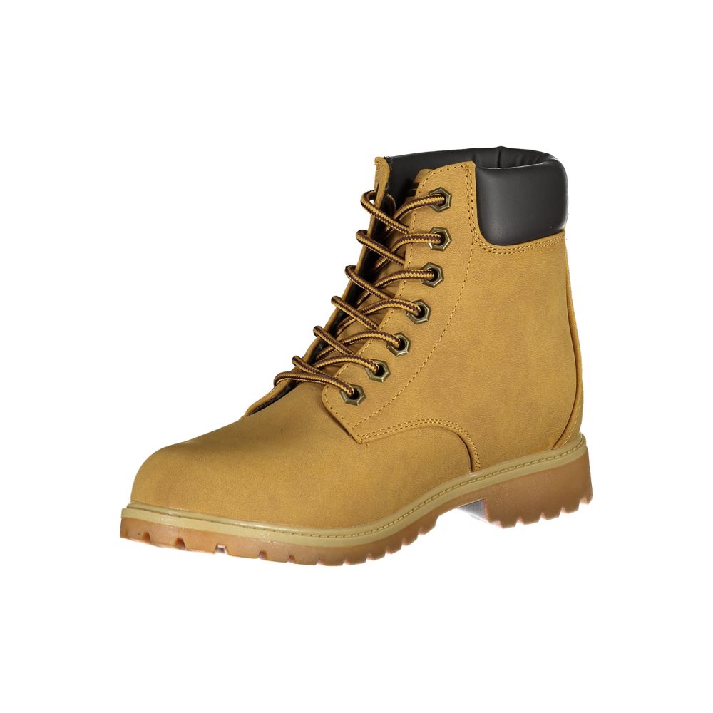 Fila Women's Polyester & Polyurethane Lace-Up Ankle Boots - Yellow