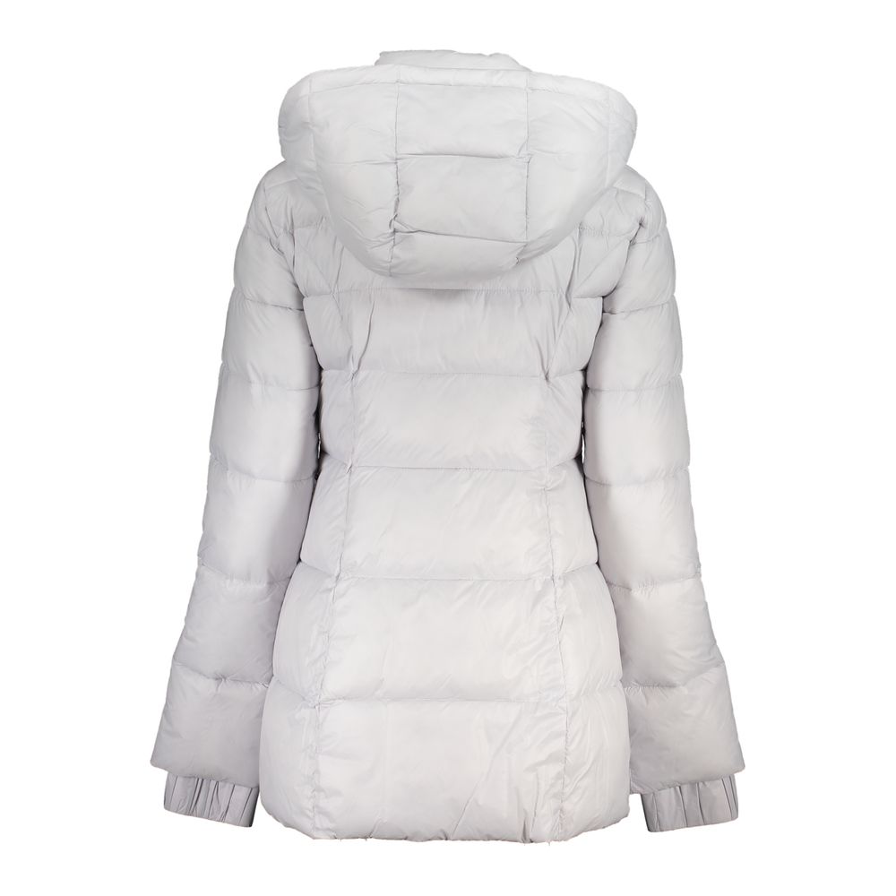 Patrizia Pepe Women's Polyamide Hooded Jacket - White