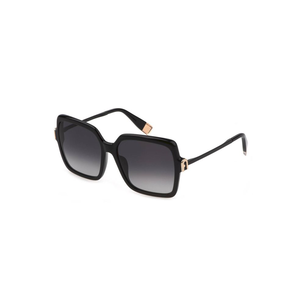 Furla Black Acetate Women Sunglasses