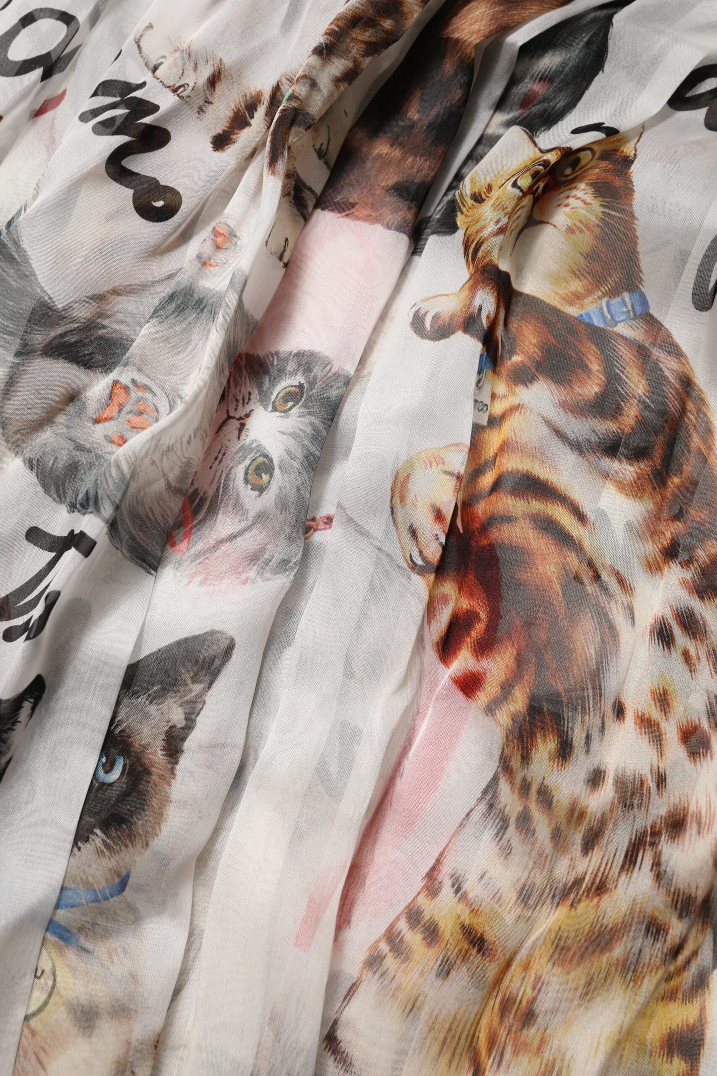 Dolce & Gabbana Multicolor Animal Print Silk Ascot Maxi Dress