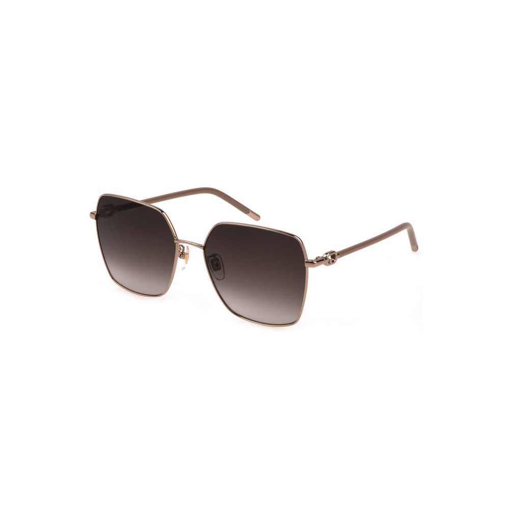 Furla Square Metal Sunglasses - Gold