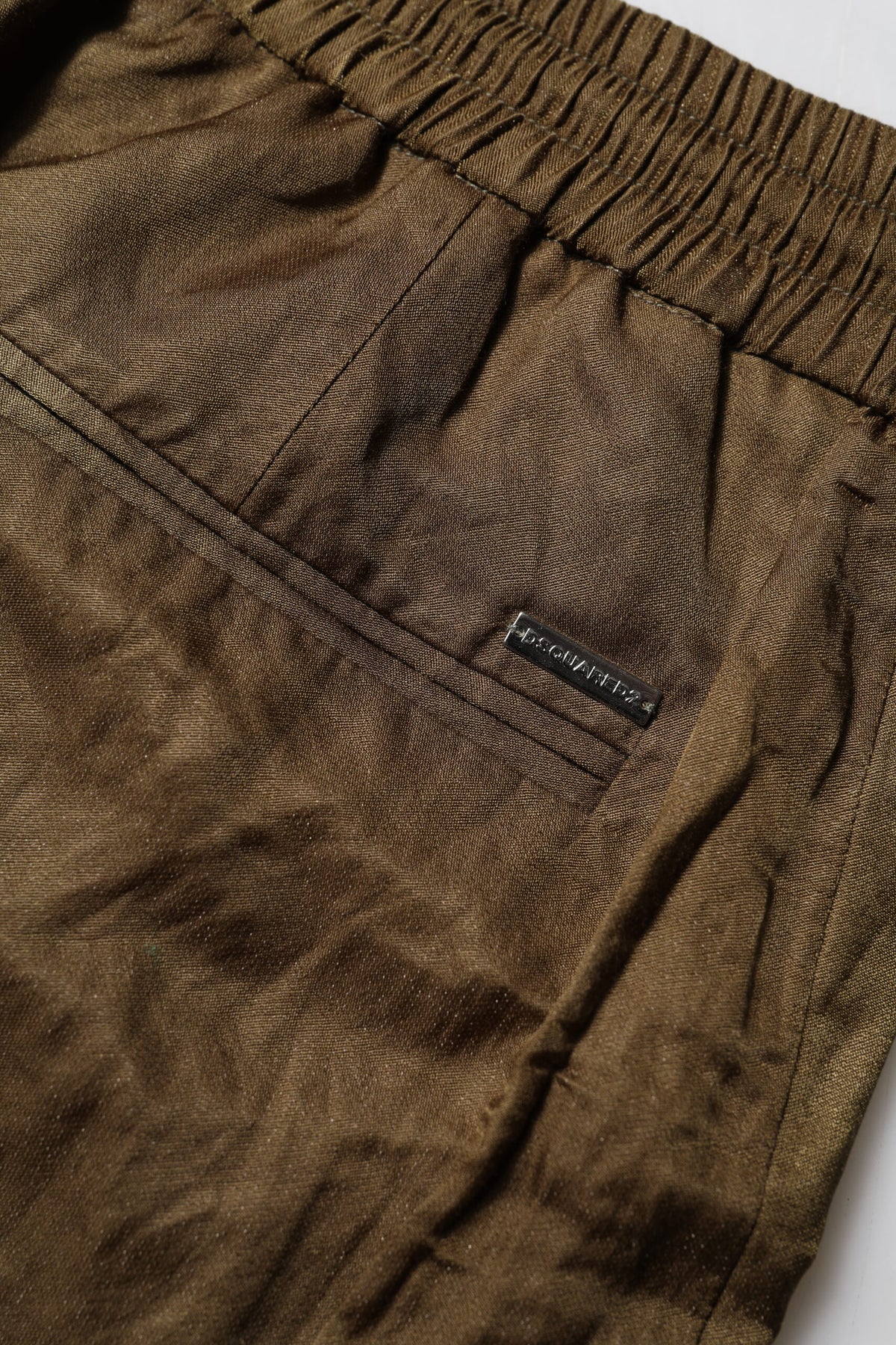 Dsquared² Women's Mid Rise Cotton Metallized Fiber & Nylon Sweatpants - Brown