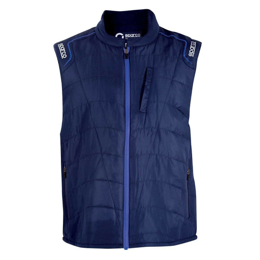 Men's Quilted Gilet Sparco Navy Blue L