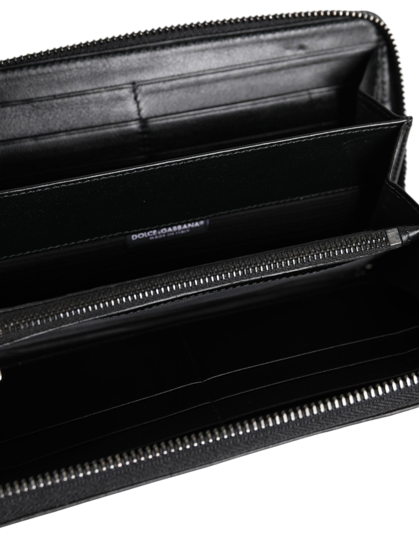 Dolce & Gabbana Exquisite Green Ostrich Leather Continental Wallet