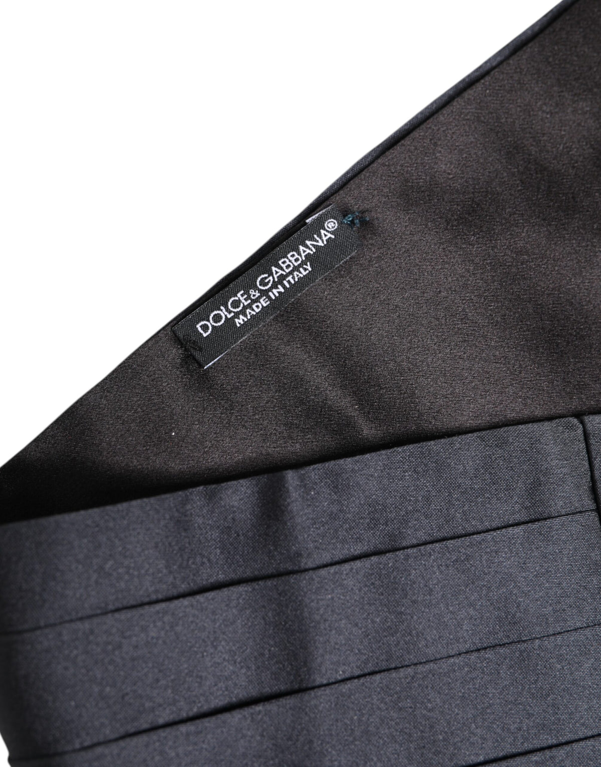 Dolce & Gabbana Silk Cummerbund - Dark Blue