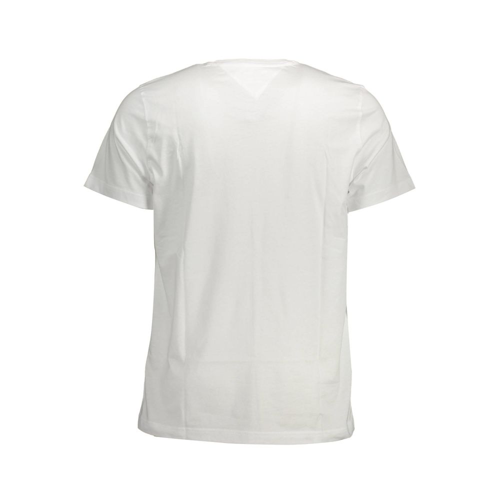 Tommy Hilfiger Men's Short-Sleeve Crew Neck Organic Cotton T-Shirt - White