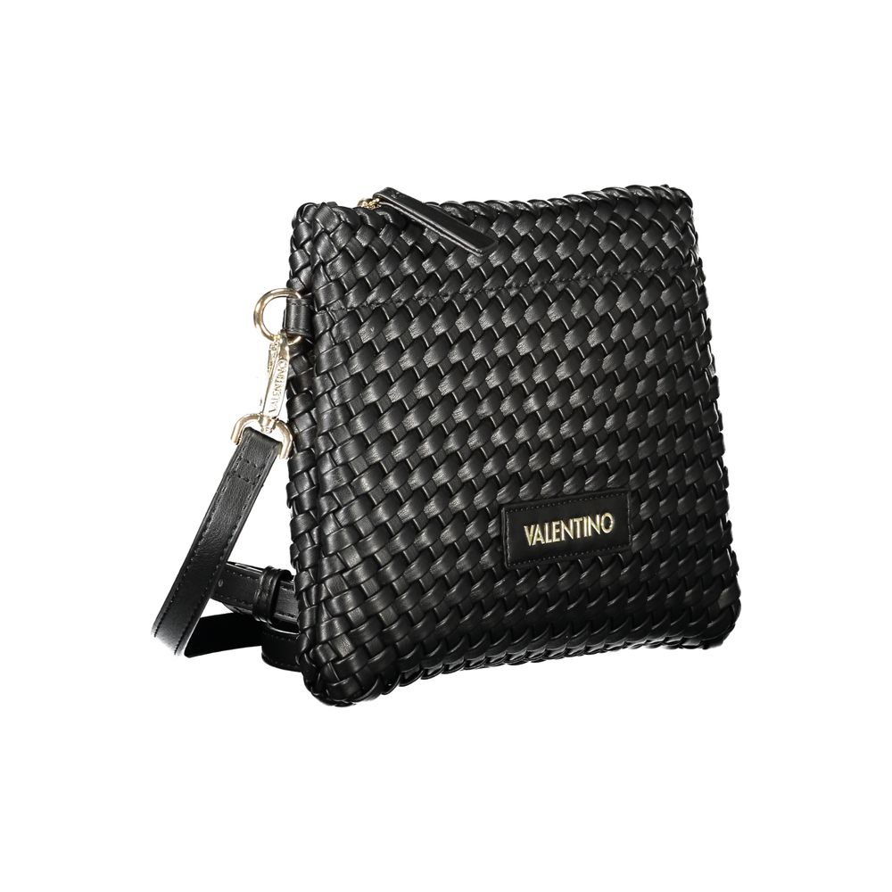 Shoulder Handbag by Mario Valentino for women in polyethylene black features a exquisite silhouette, showcasing a secure zipper and exquisite document-holder & internal-pockets with versatile shoulder-strap & adjustable-strap for a exquisite finish.