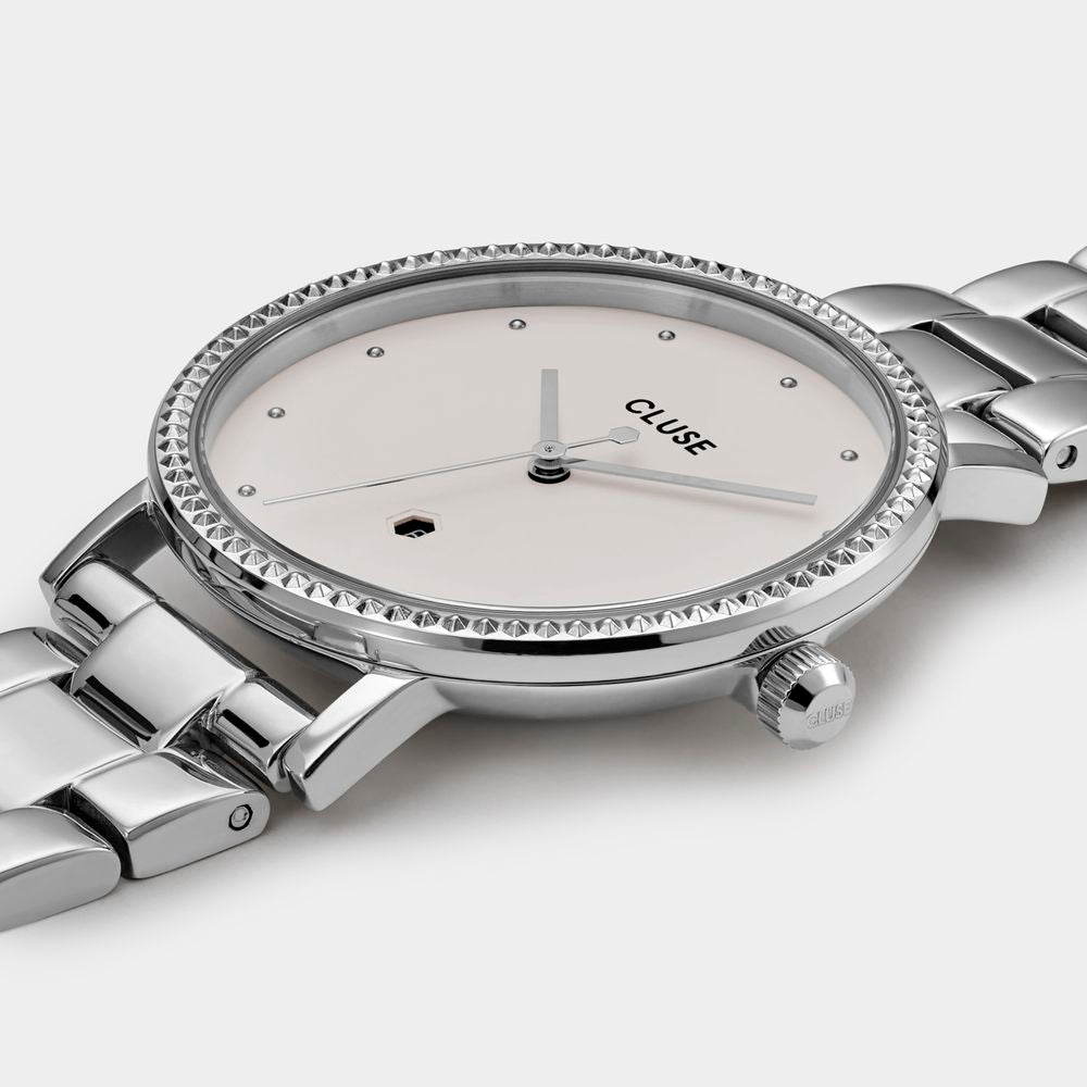 Cluse Silver Stainless Steel Watch