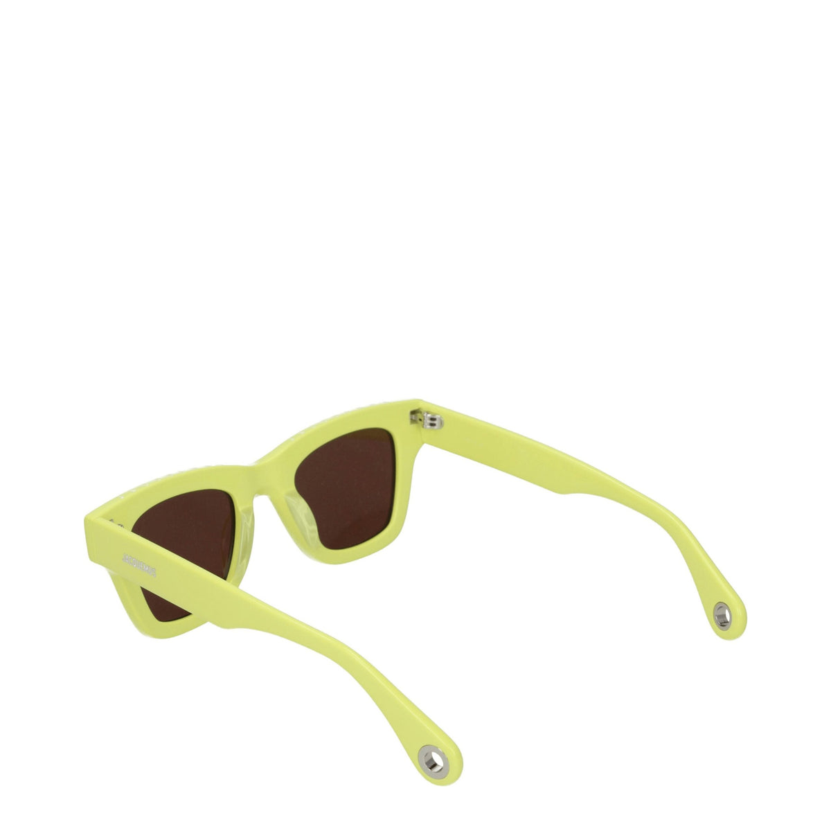 Jacquemus Aviator Acetate Sunglasses - Yellow