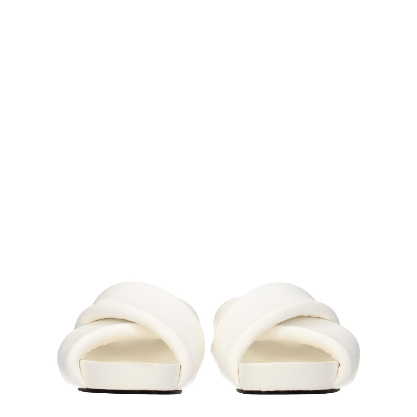 Jil Sander White Leather Slipper